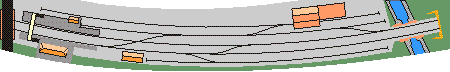 Track plan of Grindley Brook